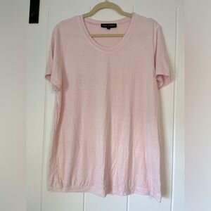 Flora 💗 Ashley pink stretchy tee